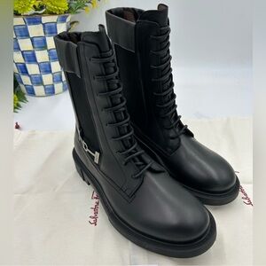 Men’s Salvatore, Ferragamo Iglesias gancio Chelsea boots size 8.5 EE